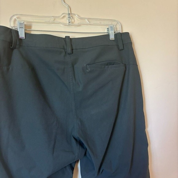 Lululemon Men’s 34 ABC Dark Grey Joggers Pants Zip Closure Drawstring Pockets - Picture 8 of 13